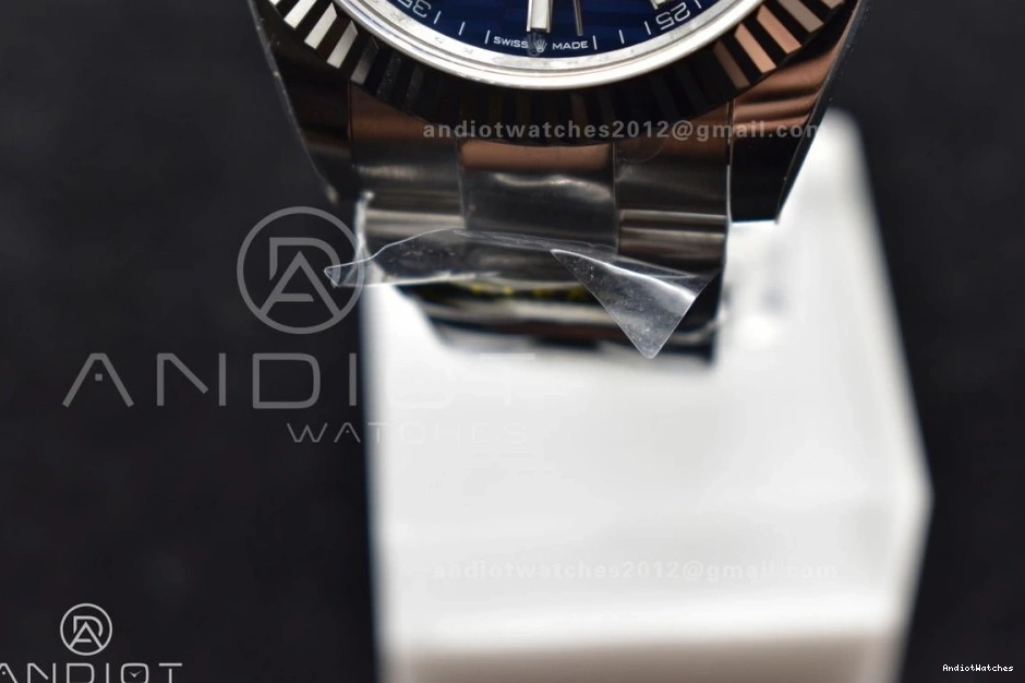 Textured Steel 904L 126334 DateJust 1:1 637 Blue On Edition VR Dial Best Clean TimelessDesign Bracelet 41 Oyster 0205